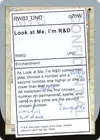 Product image for Look at Me, I'm R&D