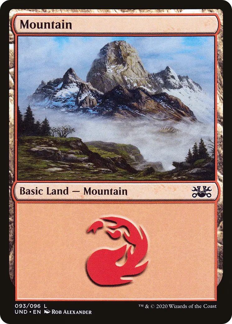 Mountain — Unsanctioned — Magic: The Gathering