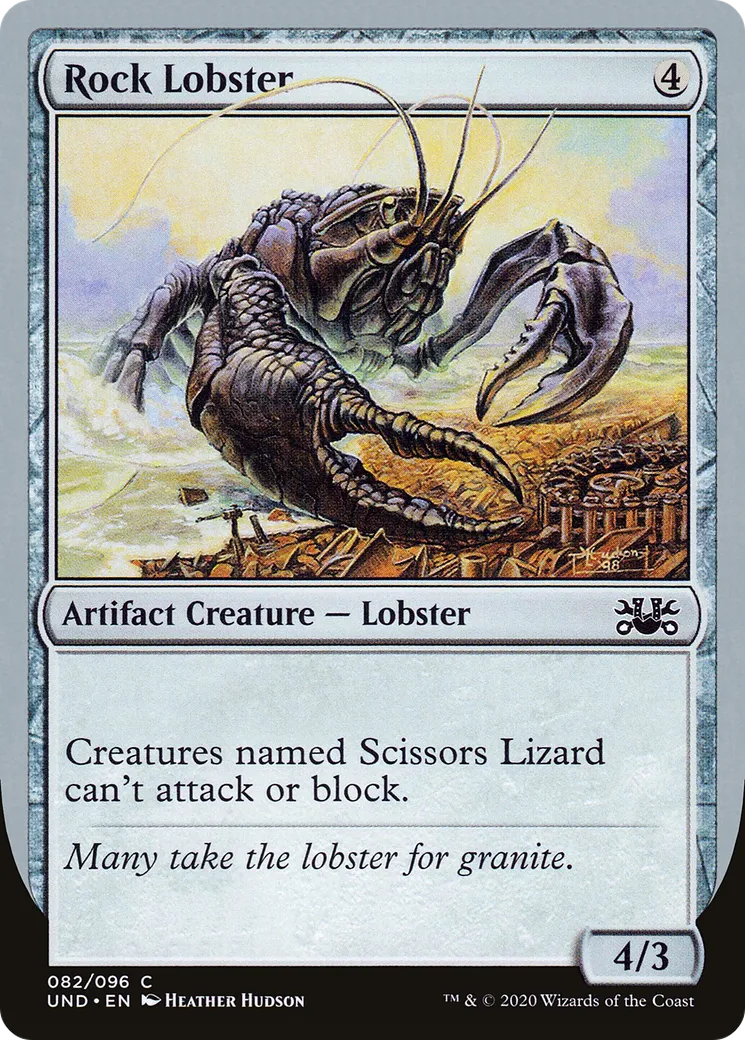 Rock Lobster — Unsanctioned — Magic: The Gathering