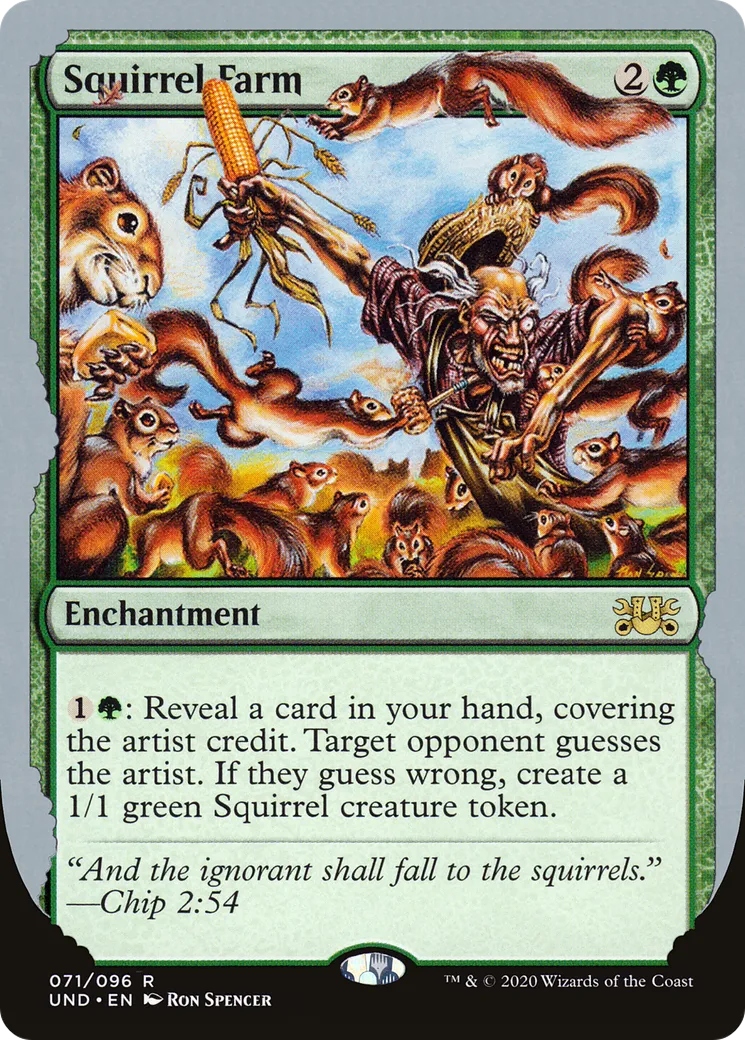 Squirrel Farm — Unsanctioned — Magic: The Gathering