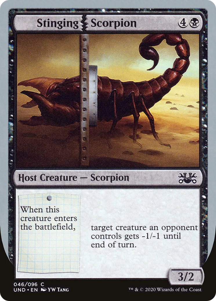 Stinging Scorpion — Unsanctioned — Magic: The Gathering