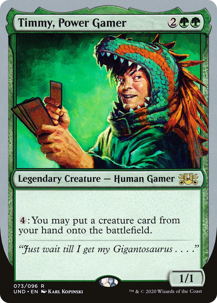 Timmy, Power Gamer — Unsanctioned — Magic: The Gathering