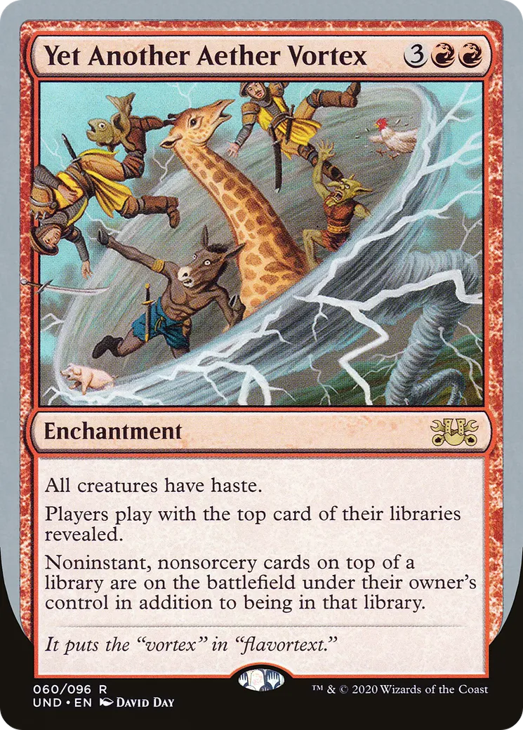 Yet Another Aether Vortex — Unsanctioned — Magic: The Gathering