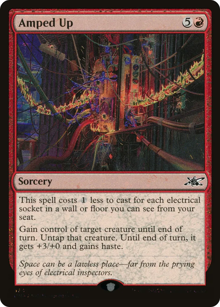 Amped Up — Unfinity — Magic: The Gathering