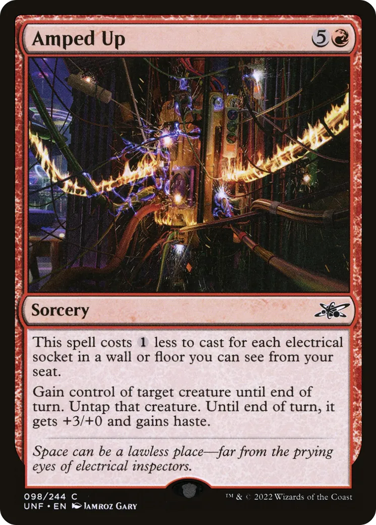 Amped Up — Unfinity — Magic: The Gathering