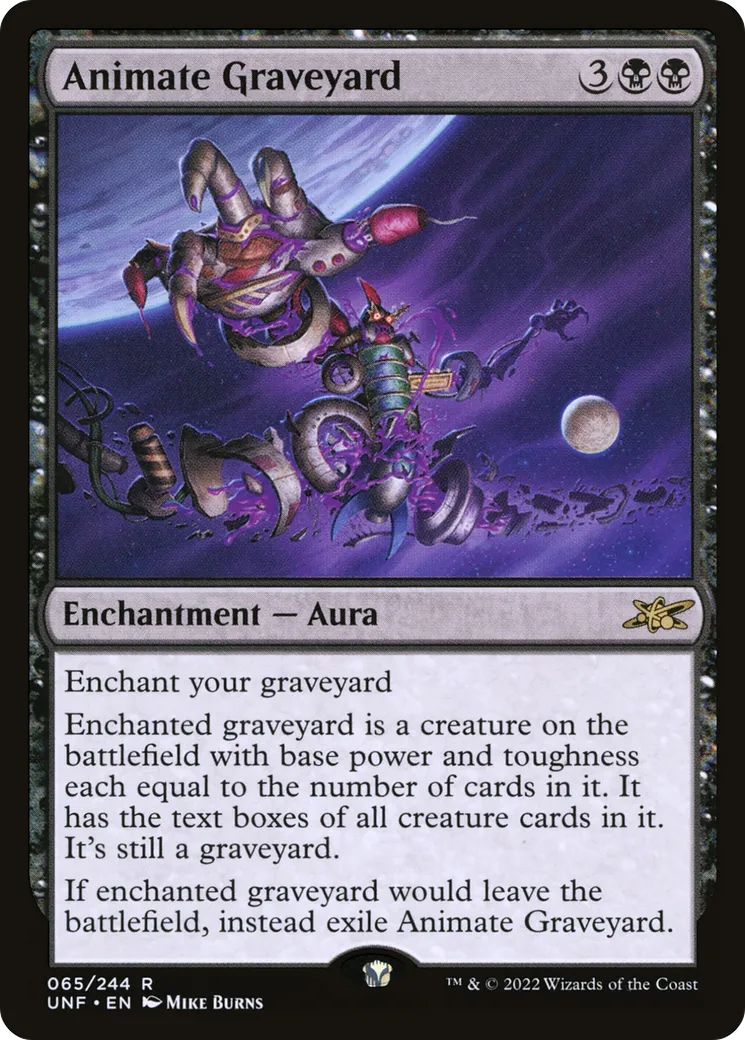 Animate Graveyard — Unfinity — Magic: The Gathering