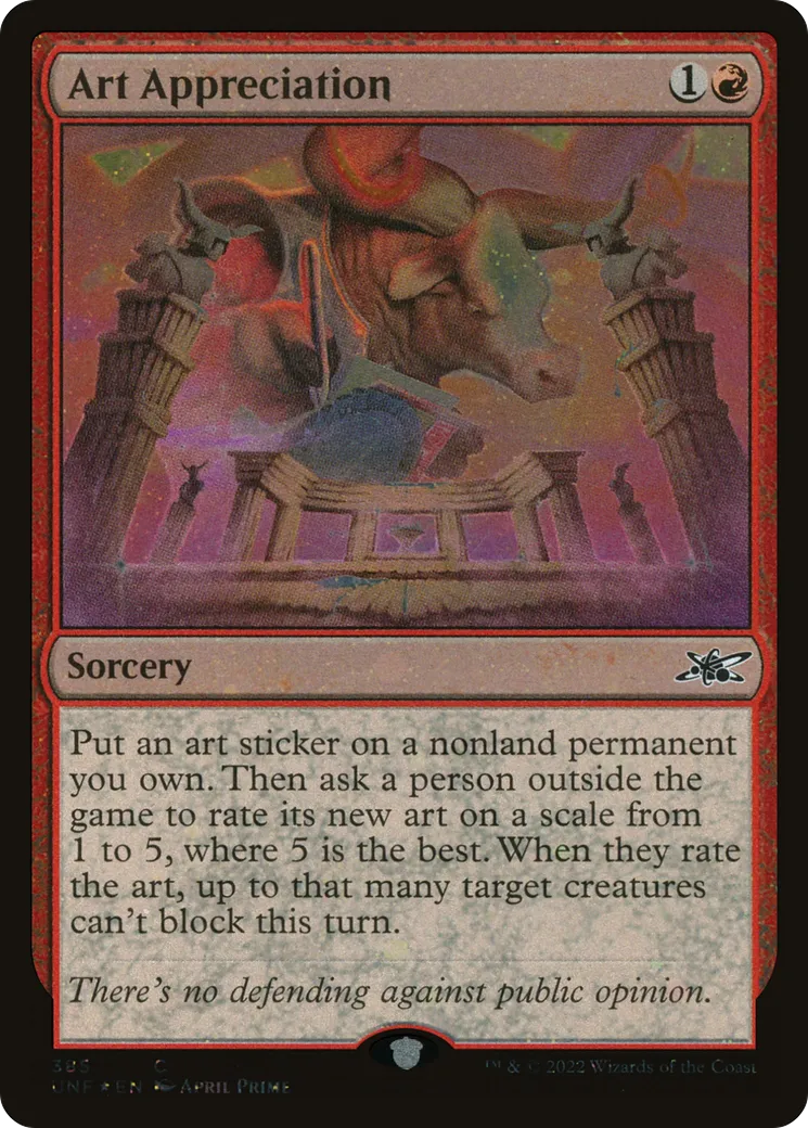 Art Appreciation — Unfinity — Magic: The Gathering