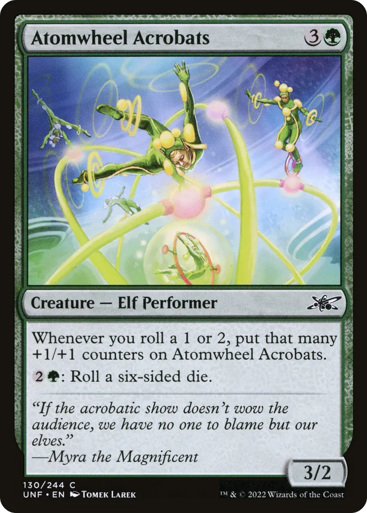 Atomwheel Acrobats — Unfinity — Magic: The Gathering