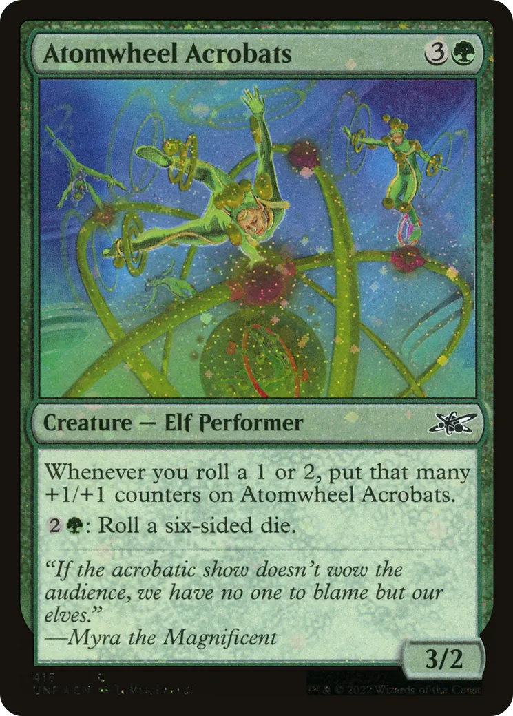 Atomwheel Acrobats — Unfinity — Magic: The Gathering