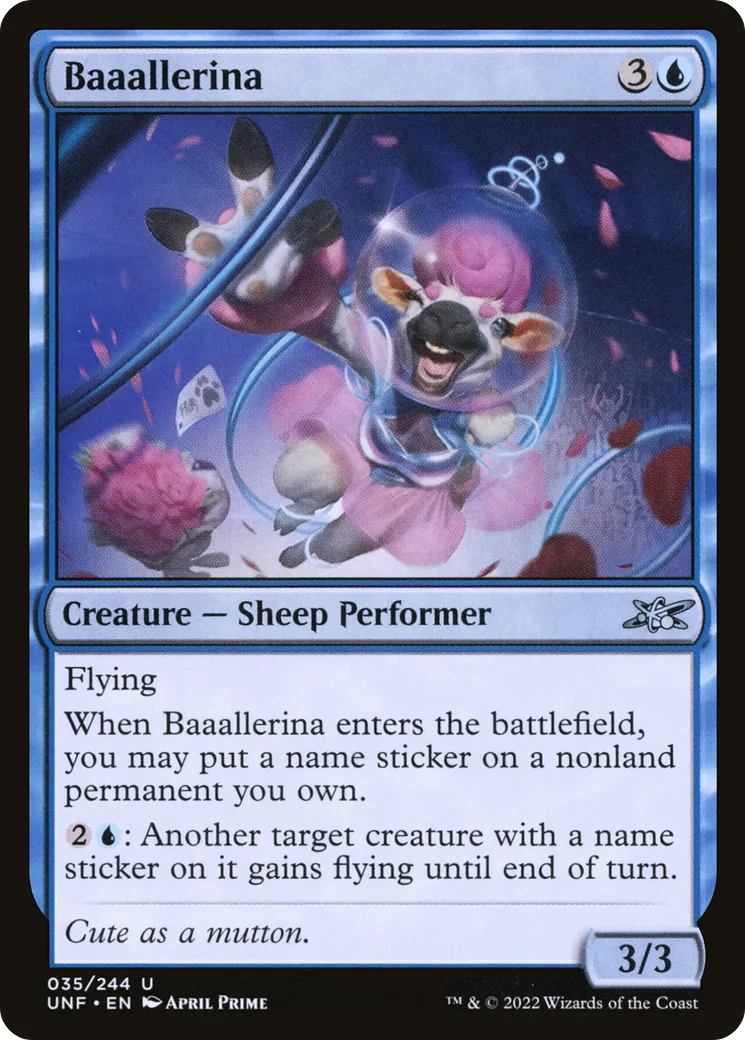 Baaallerina — Unfinity — Magic: The Gathering