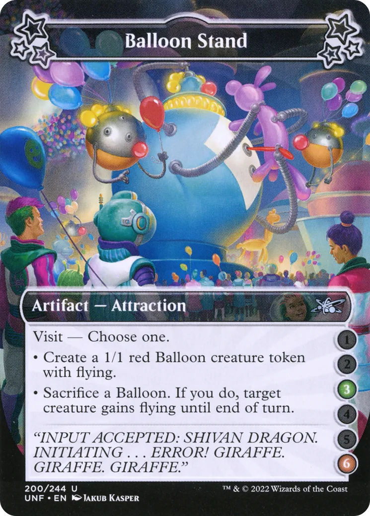 Balloon Stand — Unfinity — Magic: The Gathering