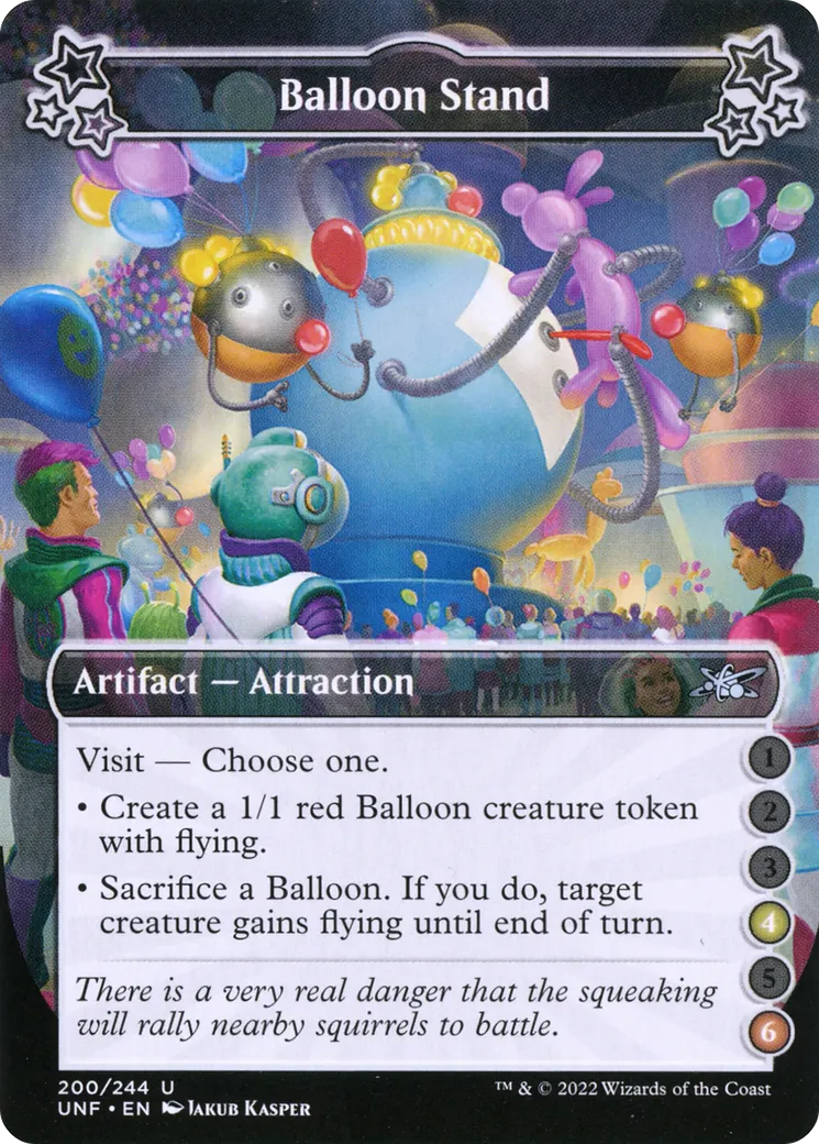 Balloon Stand — Unfinity — Magic: The Gathering