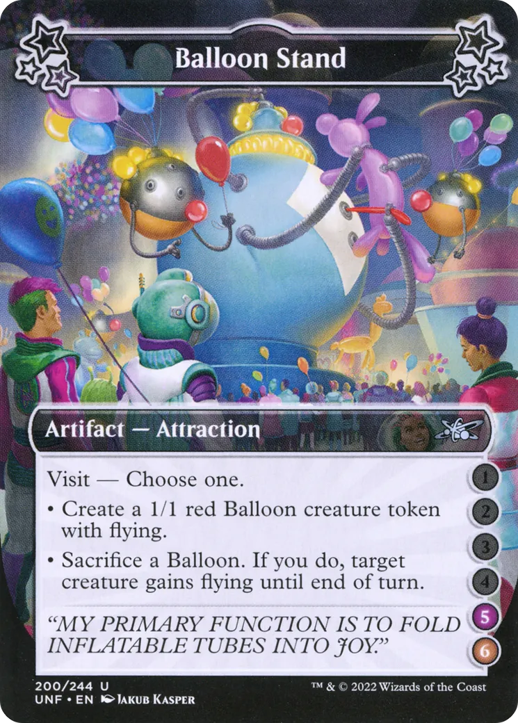Balloon Stand — Unfinity — Magic: The Gathering