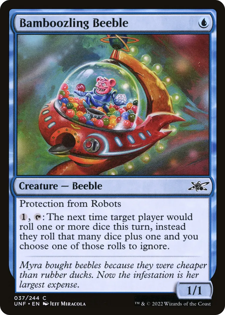 Bamboozling Beeble — Unfinity — Magic: The Gathering