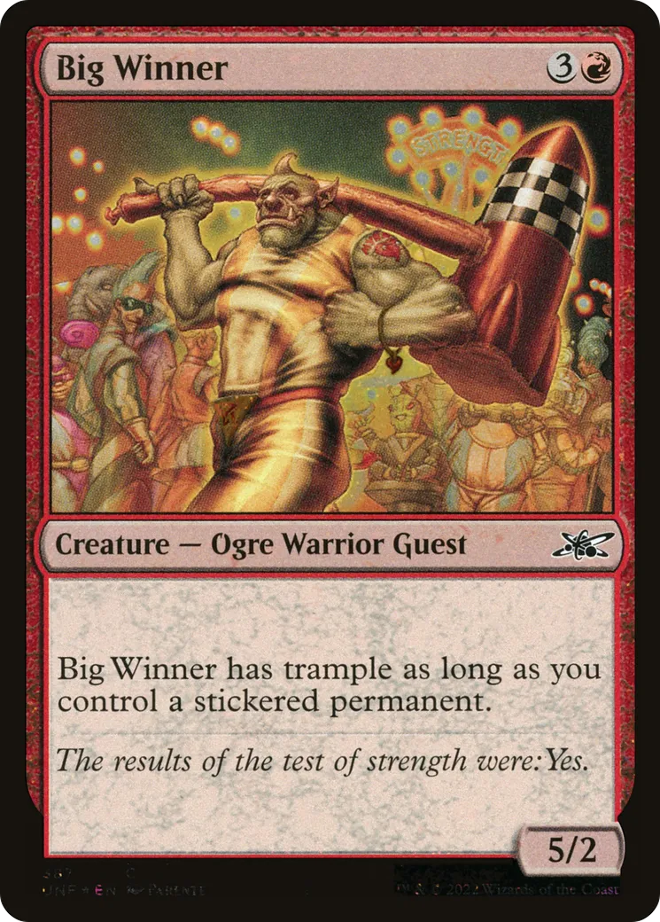 Big Winner — Unfinity — Magic: The Gathering