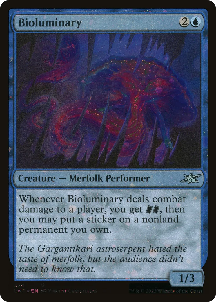 Bioluminary — Unfinity — Magic: The Gathering