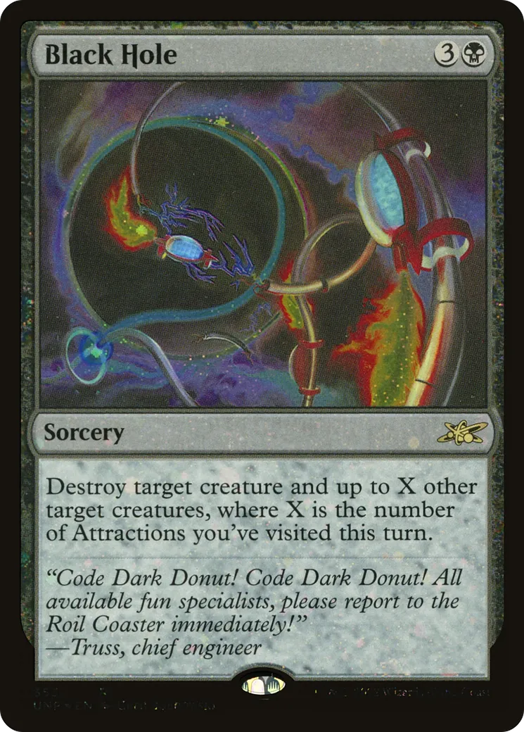Black Hole — Unfinity — Magic: The Gathering