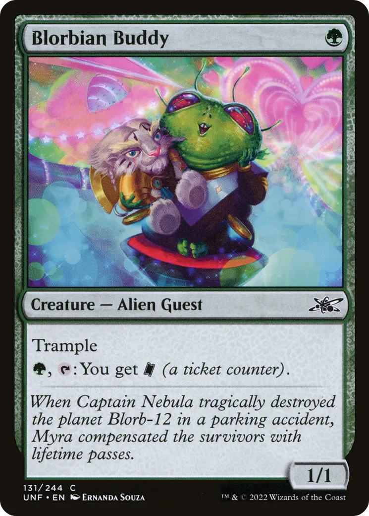 Blorbian Buddy — Unfinity — Magic: The Gathering