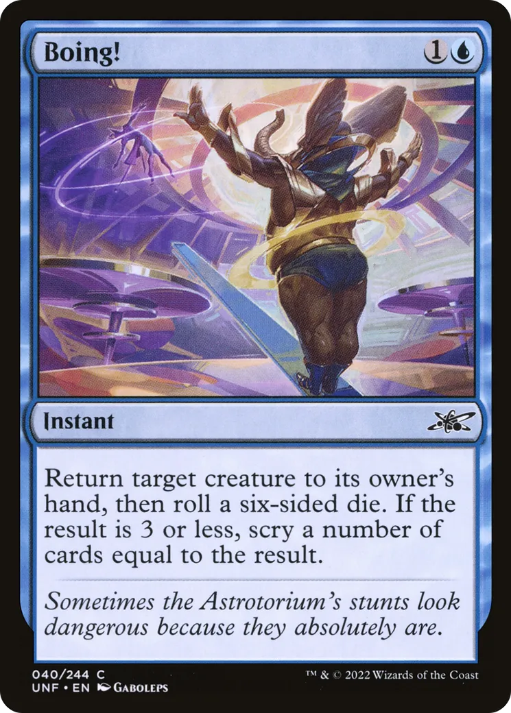 Boing! — Unfinity — Magic: The Gathering