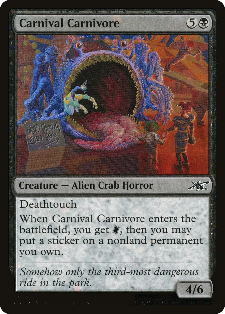 Carnival Carnivore — Unfinity — Magic: The Gathering