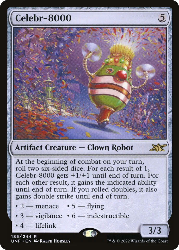 Celebr-8000 — Unfinity — Magic: The Gathering