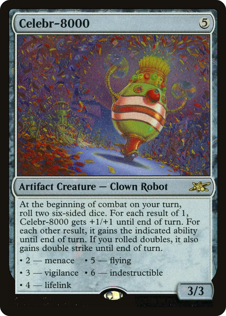 Celebr-8000 — Unfinity — Magic: The Gathering