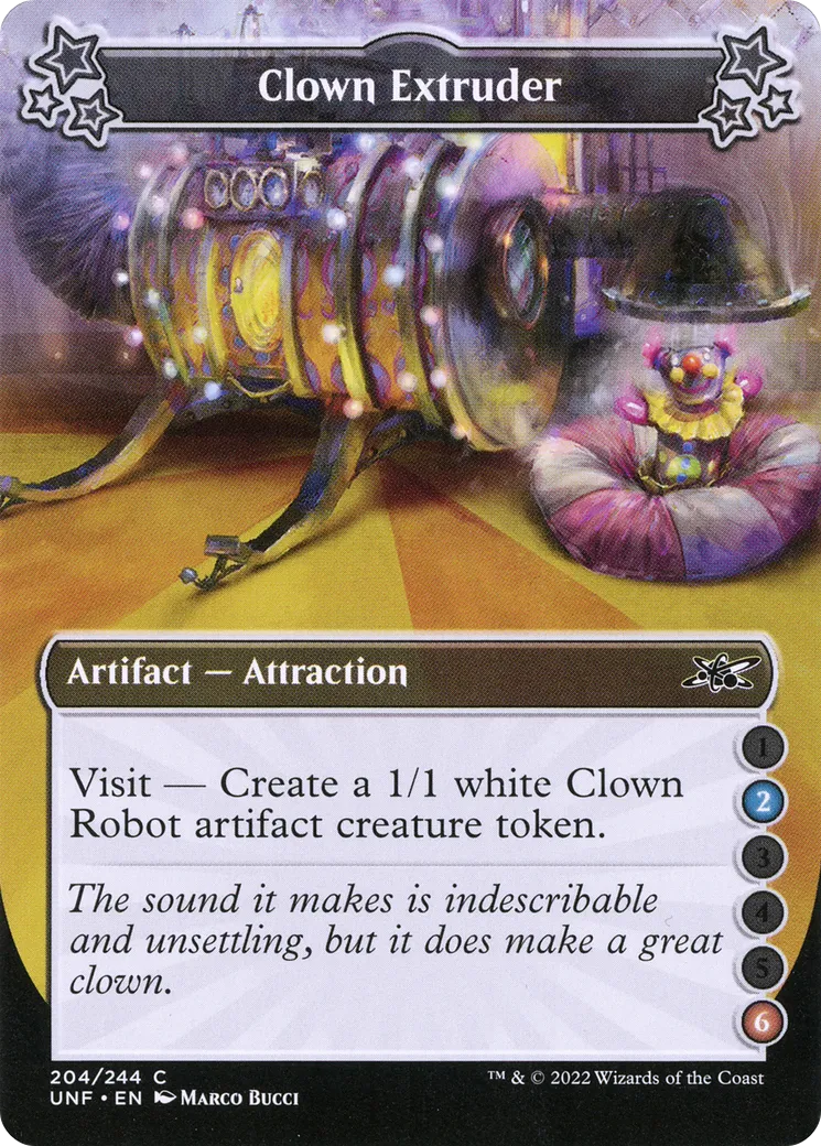 Clown Extruder — Unfinity — Magic: The Gathering