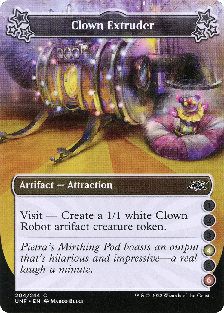 Clown Extruder — Unfinity — Magic: The Gathering