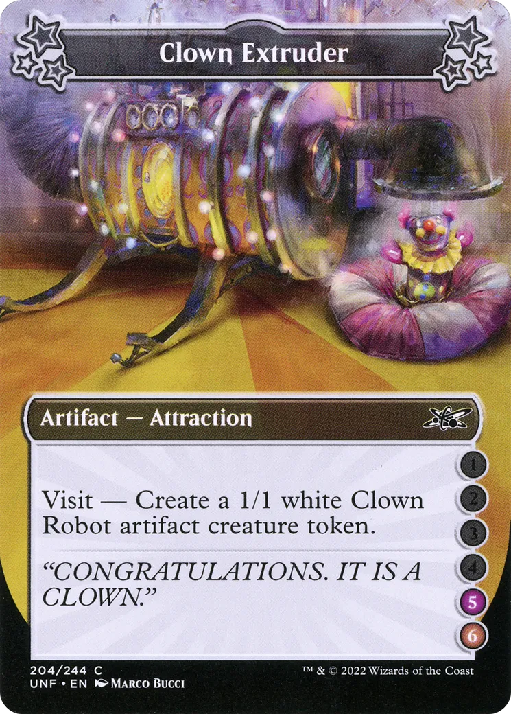 Clown Extruder — Unfinity — Magic: The Gathering