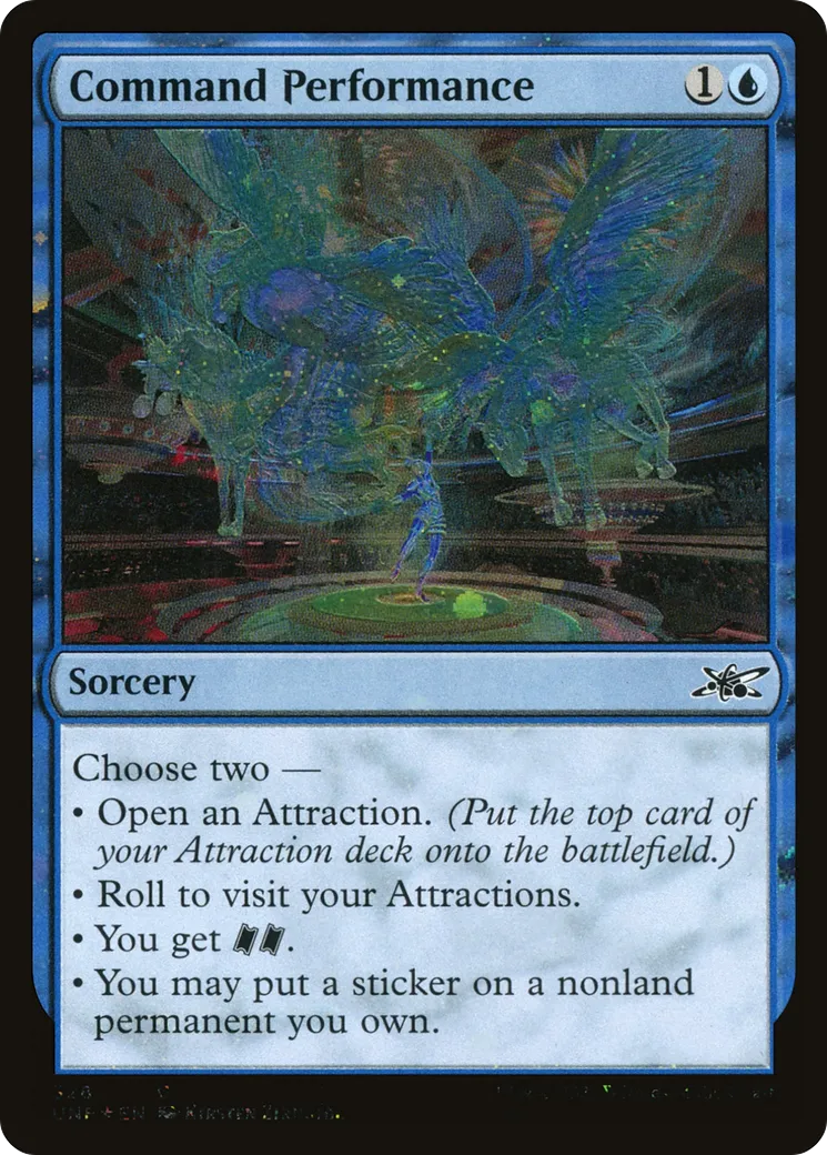 Command Performance — Unfinity — Magic: The Gathering