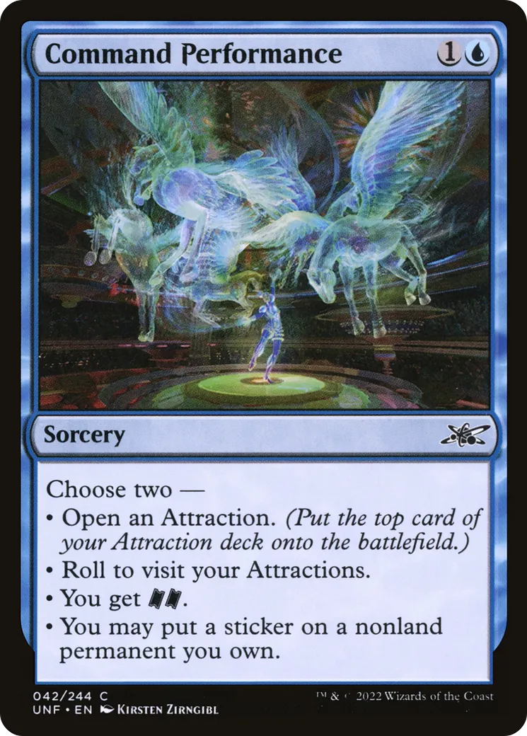 Command Performance — Unfinity — Magic: The Gathering