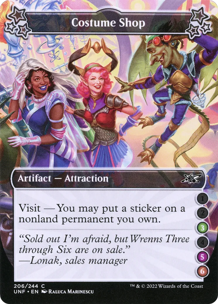 Costume Shop — Unfinity — Magic: The Gathering