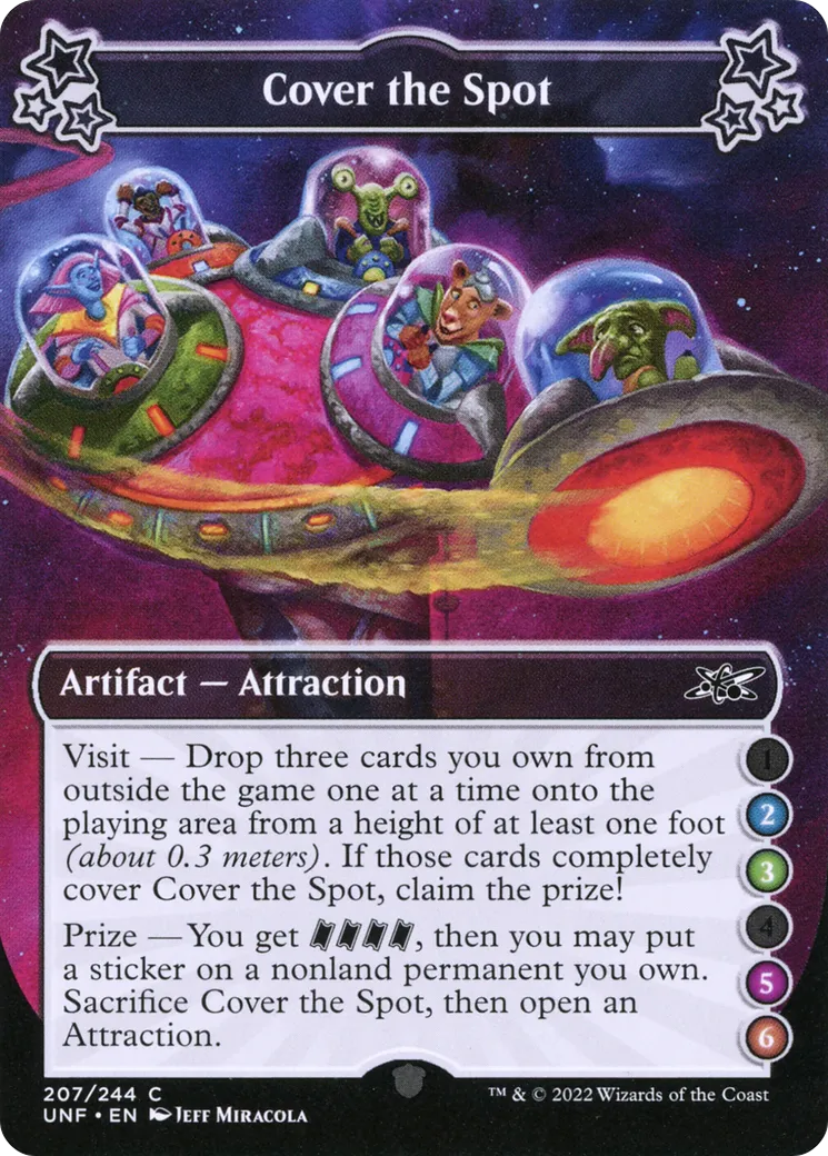 Cover the Spot — Unfinity — Magic: The Gathering