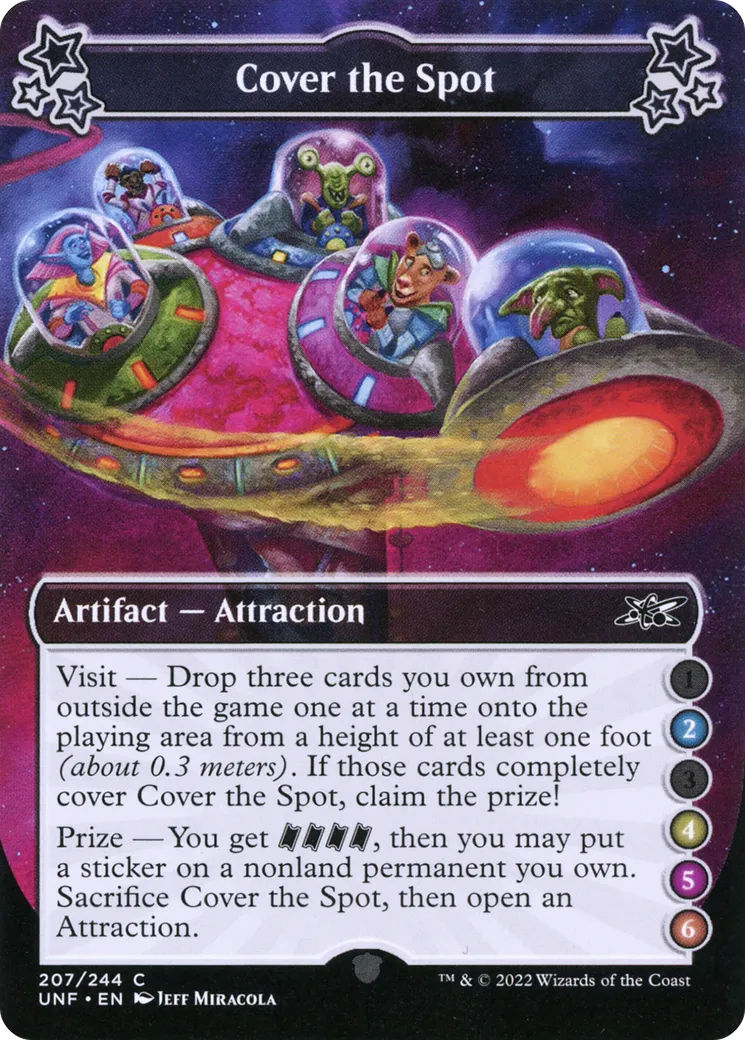 Cover the Spot — Unfinity — Magic: The Gathering