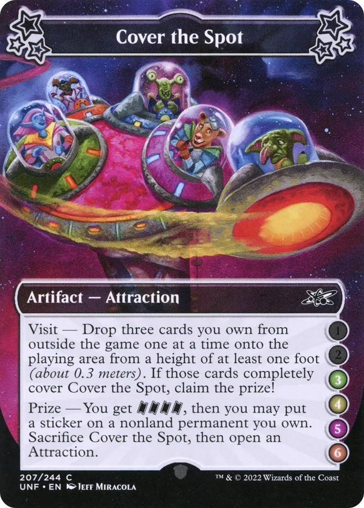 Cover the Spot — Unfinity — Magic: The Gathering
