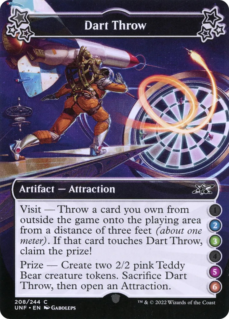 Dart Throw — Unfinity — Magic: The Gathering