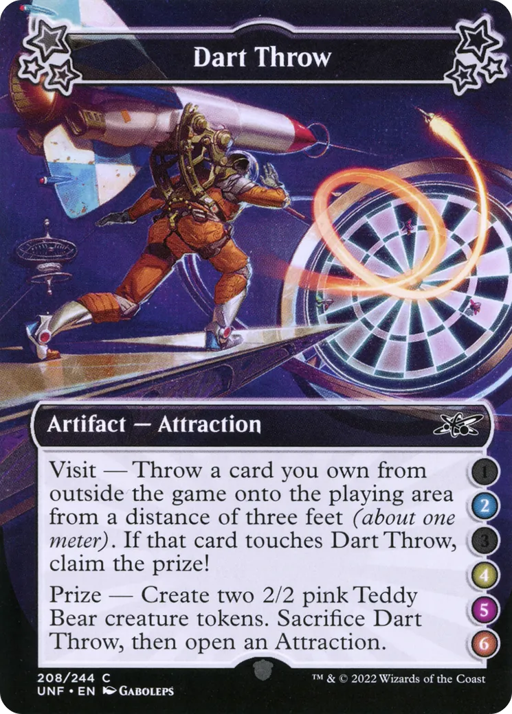 Dart Throw — Unfinity — Magic: The Gathering