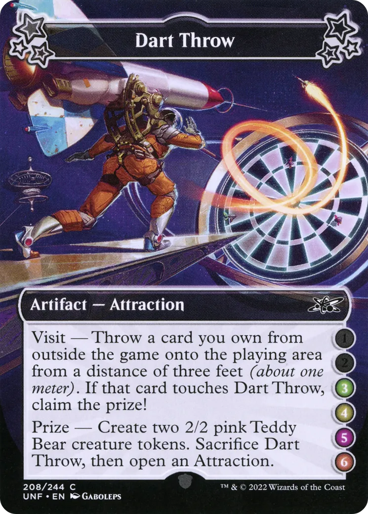 Dart Throw — Unfinity — Magic: The Gathering