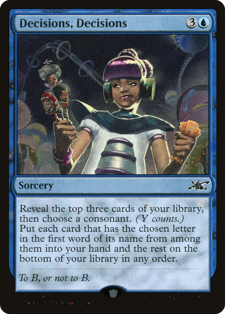 Decisions, Decisions — Unfinity — Magic: The Gathering
