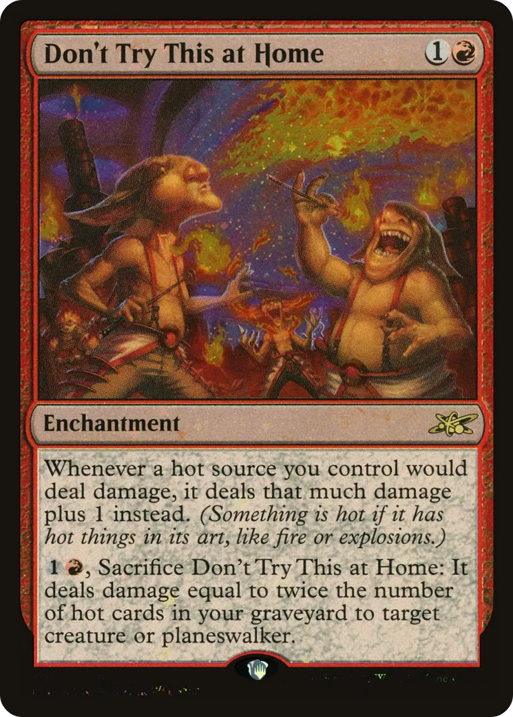 Don't Try This at Home — Unfinity — Magic: The Gathering