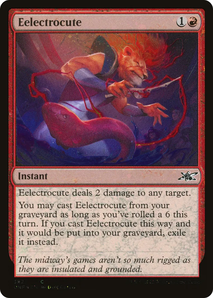 Eelectrocute — Unfinity — Magic: The Gathering