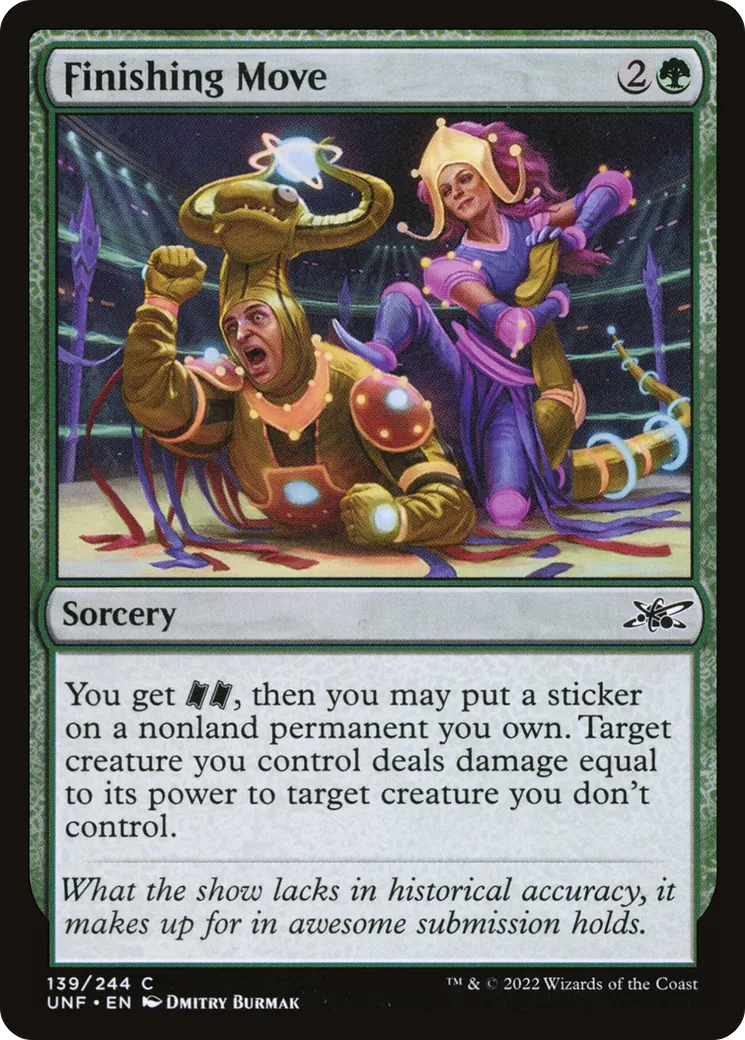 Finishing Move — Unfinity — Magic: The Gathering