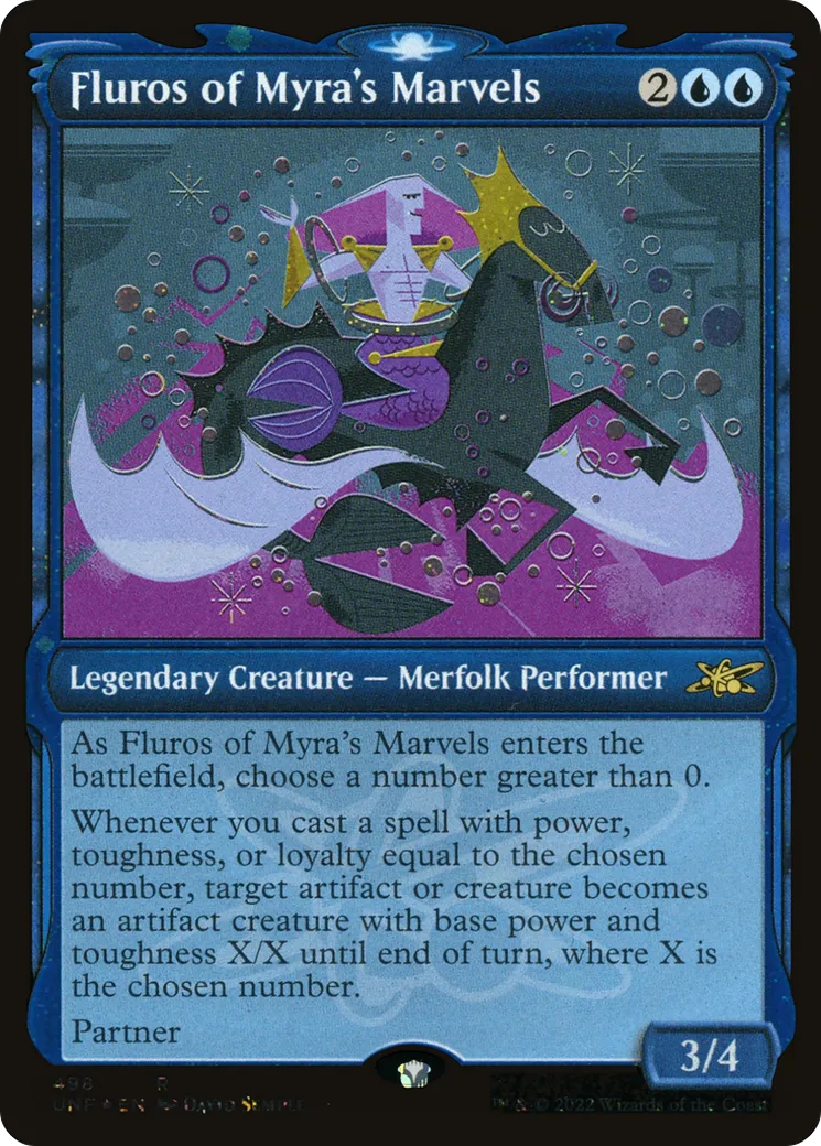Fluros of Myra's Marvels — Unfinity — Magic: The Gathering