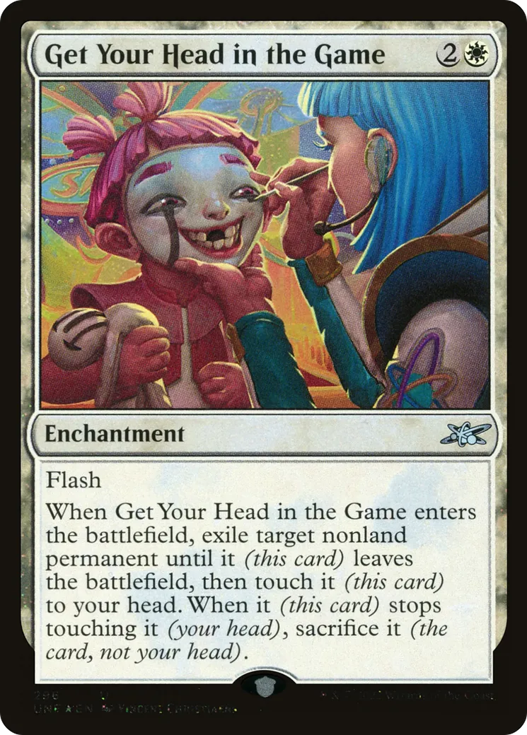 Get Your Head in the Game — Unfinity — Magic: The Gathering