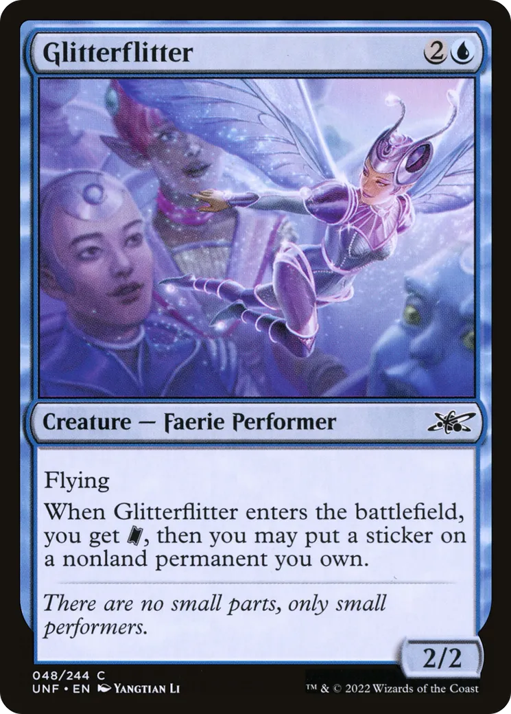 Glitterflitter — Unfinity — Magic: The Gathering
