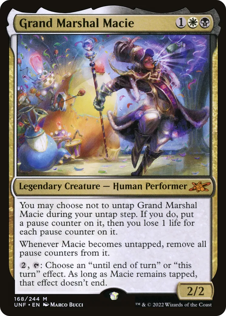 Grand Marshal Macie — Unfinity — Magic: The Gathering