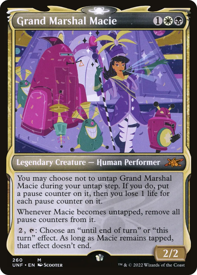 Grand Marshal Macie — Unfinity — Magic: The Gathering