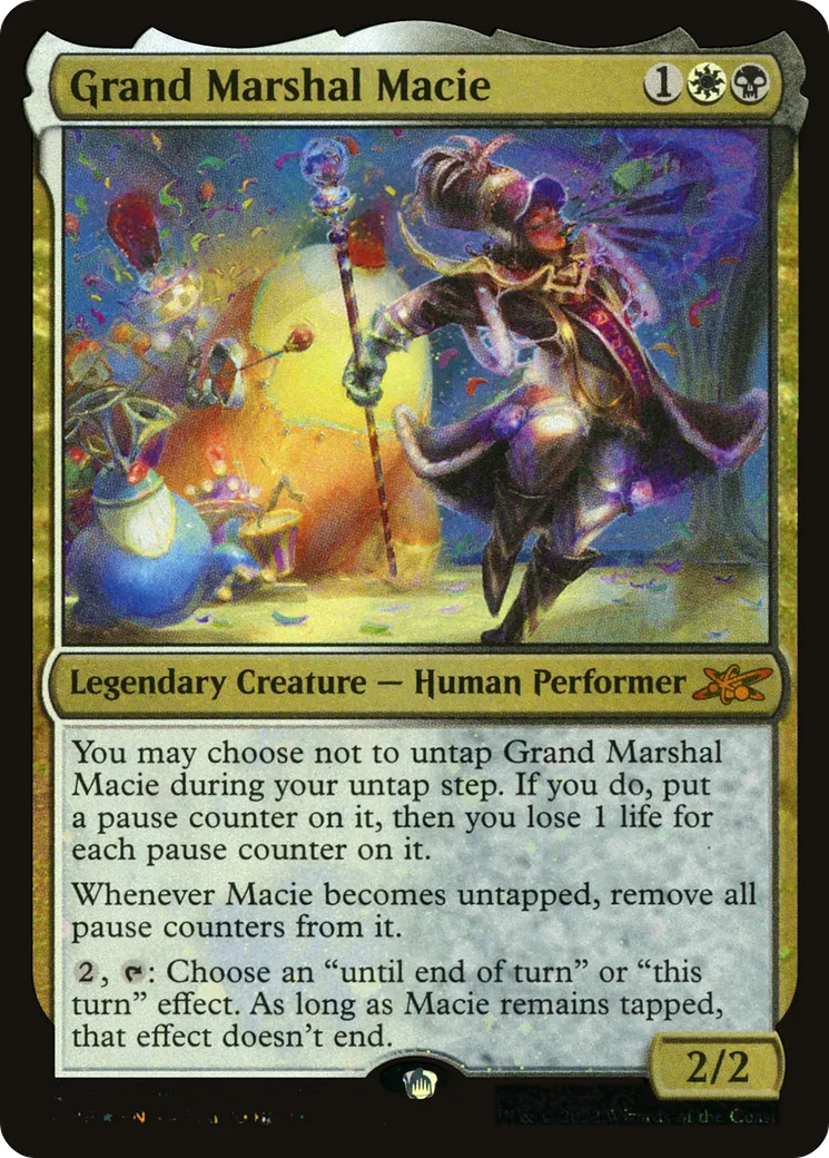 Grand Marshal Macie — Unfinity — Magic: The Gathering