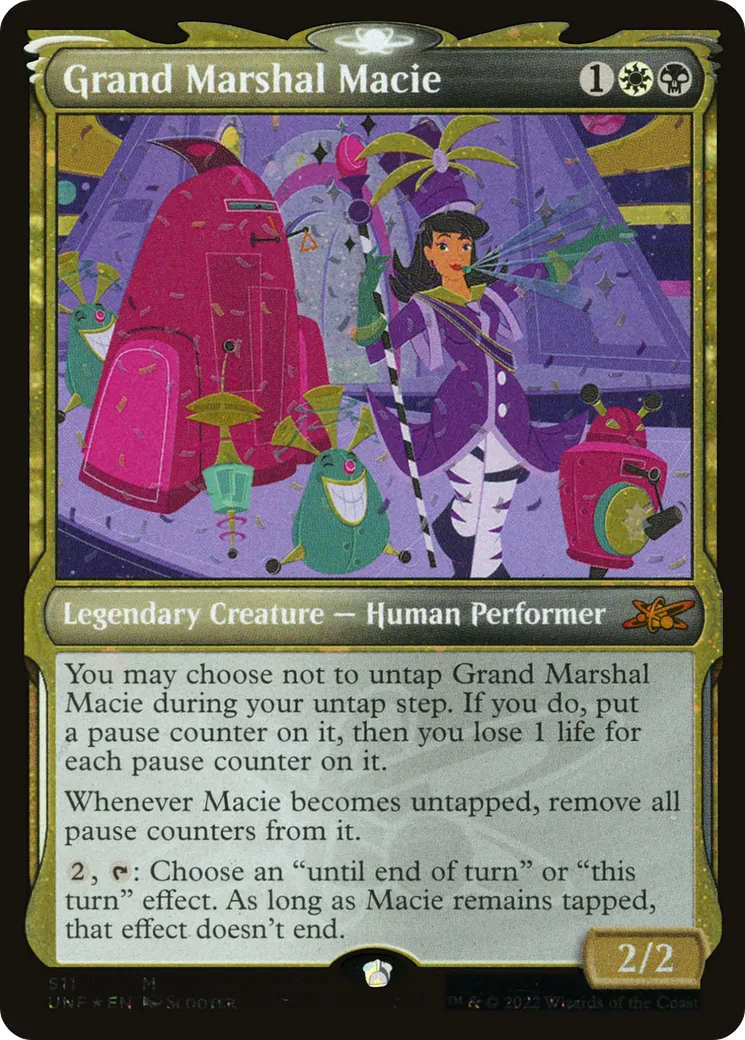 Grand Marshal Macie — Unfinity — Magic: The Gathering