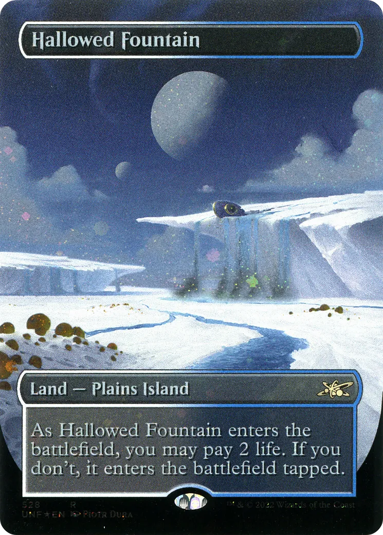 Hallowed Fountain — Unfinity — Magic: The Gathering